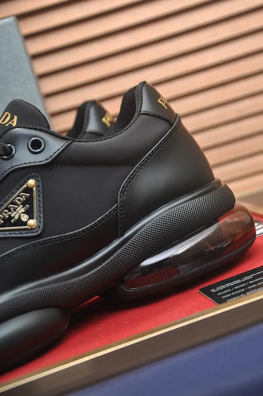 Men's shoes 💰700💶[PRADA] Men's shoes counter hot sale, official website synchronization, 👑Top version ✔️Original cowhide upper + cowhide lining, 1🆚1 replica, original original sole [black/blue/brown 3 colors] 🎯 Material: cowhide surface 🎯 Inner lining: cowhide 🎯 Sole: original molded outsole 🎯 size: Male 38-45 (45 is custom-made and cannot be returned or exchanged)